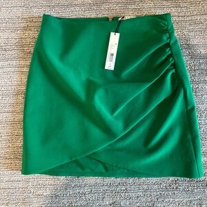 Alice + Olivia Green Skirt